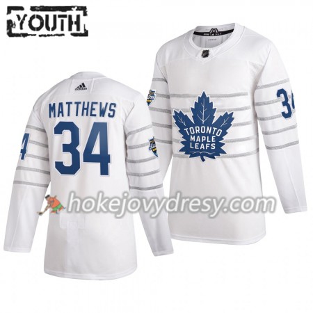 Dětské Hokejový Dres Toronto Maple Leafs Auston Matthews 34 Bílá Adidas 2020 NHL All-Star Authentic